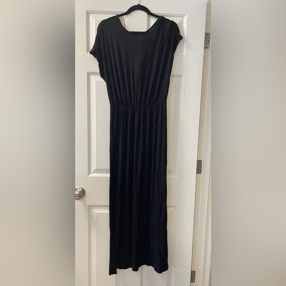 H&M Black Maxi Dress Size 8